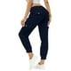 thumbnail image 1 of Pantalones cargo MoFiz para mujer, ligeros, para exteriores, color azul marino, talla L, 1 of 7