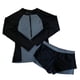 thumbnail image 2 of Traje de baño de manga larga para mujer Nikou 3802 XXL, 2 of 15