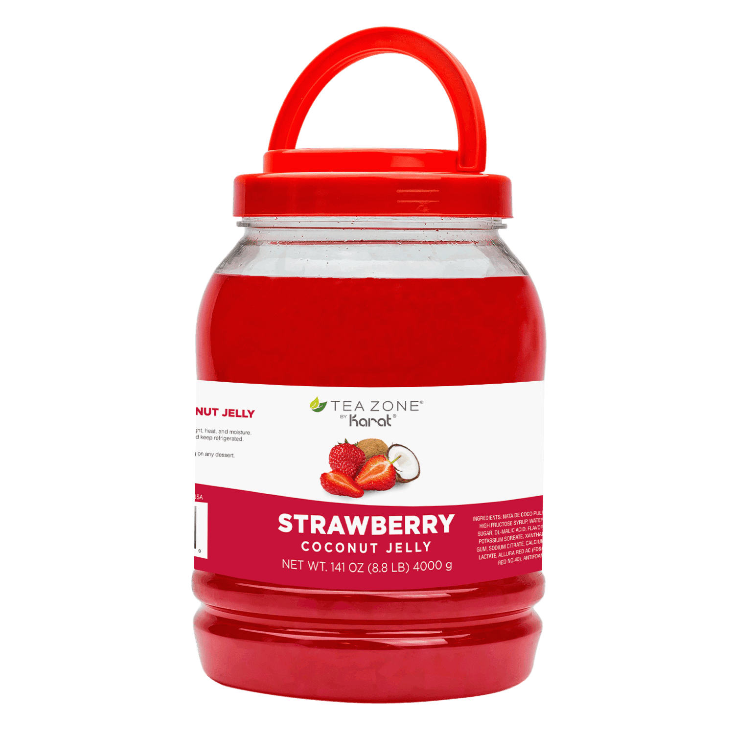 Tea Zone Strawberry Coconut Jelly (8.8 lbs)