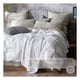 thumbnail image 3 of Manta Muselina 100% Algodón Frazada Esquimal Ideal para Cama, Sofá y Decoración (Blanco), 3 of 7