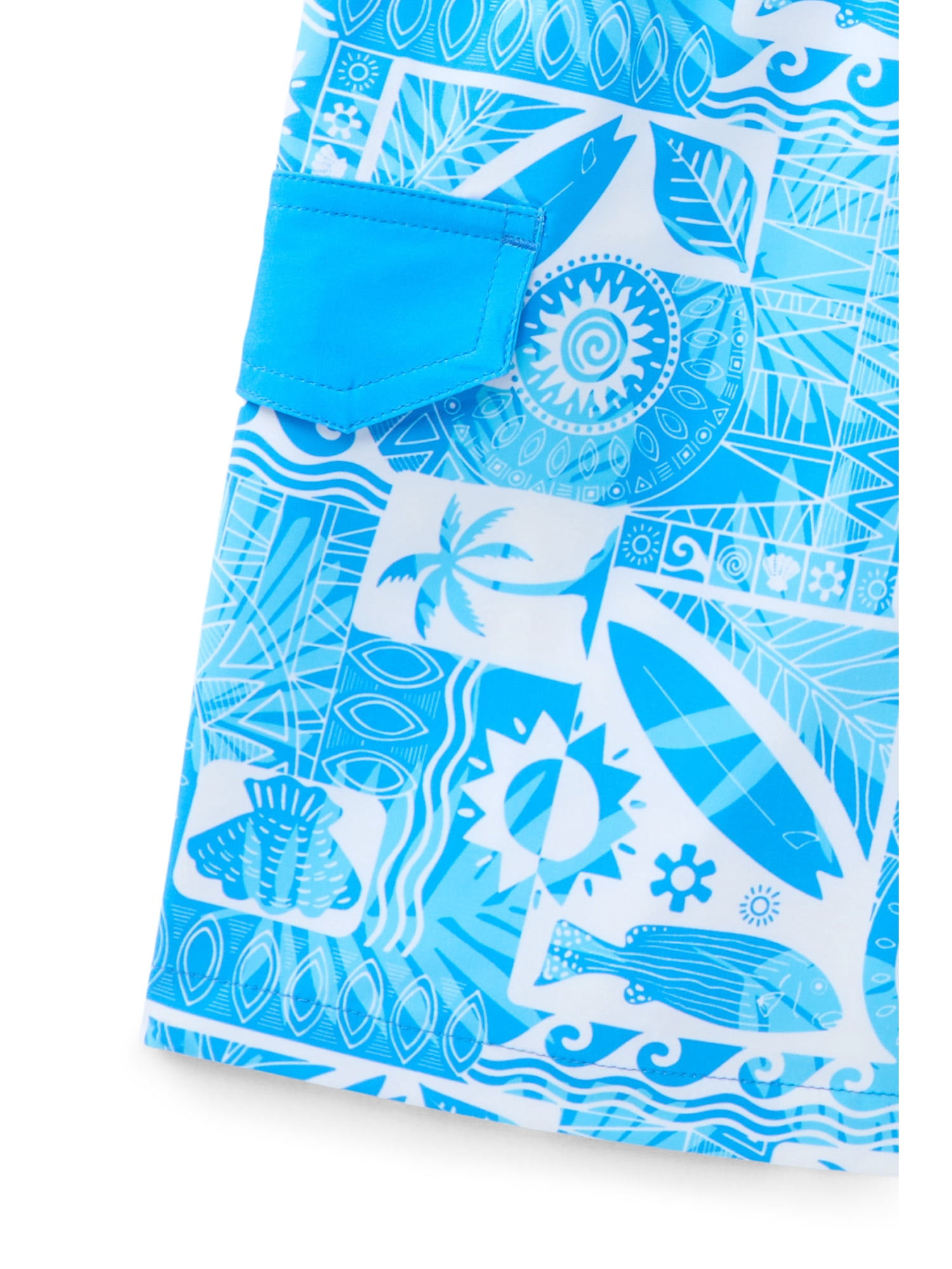 Ocean Gear Boys Swim Trunks, 7" Inseam, Sizes 4-18
