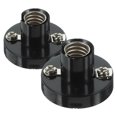 thumbnail image 1 of FENGGUIQU 2Ud Portalámparas De Tornillo E10 Negro Para Lámparas De Y Pared Fácil Instalación Duradero, 1 of 8