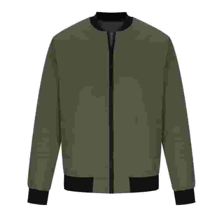 Xysaqa Men's Lightweight Zip-Up Bomber Jacket, Solid Long Xysaqa Men's Lightweight Zip-Up Bomber Jacket, Solid Long