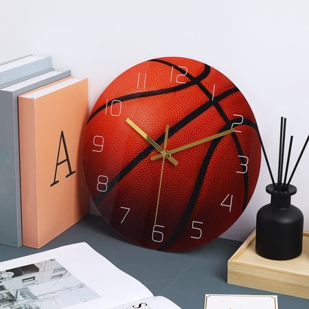 ETEREAUTY Modern Ball Design Wall Clock in Acrylic Material for Home and Office Use