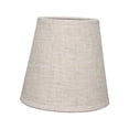 thumbnail image 4 of Pantallas de lámpara de tela rústica, pantalla de tela de barril, cubierta de lámpara de tela de yute hecha a mano para lámparas de mesa, decoración, 4 of 8