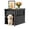 Black, variant on Joxxoaa Dog Crate & End Table, Indoor Furniture Style Pet Kennel for Small, Medium, Large & XL Dogs, Durable Composite,(Black, Medium)Father's Day Gift