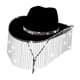thumbnail image 5 of Sombrero de Vaquero para Hombre Perfecl Accesorios de Disfraz Negro, 5 of 8