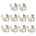 thumbnail image 3 of 10Pcs Spring Terry Clips Open Type Spring Steel Tool Clips Heavy Duty Water Pipe Clamps Hardware, 3 of 9