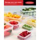 thumbnail image 4 of Juego de recipientes de almacenamiento de alimentos FOOYOO, 56 piezas, herméticos sin BPA, 4 of 6