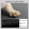 thumbnail image 4 of Pet Feeding Mat Absorbent Cat Food Mat No Stains Waterproof Dog Mat for Food and Water, Easy Clean Dog Bowl Mat Puppy Supplies Dog Accessories & Products, Dark Grey, 19''''*12'''', 4 of 6