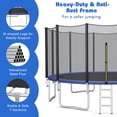 thumbnail image 5 of Spaco 8/10/12/14/15/16 Feet Outdoor Trampoline Bounce Combo with Safety Closure Net Ladder-16 ft, Trampoline Outdoor, Great Mini Trampoline for Indoor/Garden Workout, 5 of 9