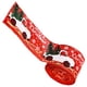 thumbnail image 1 of Inteprter 1 unidad de cinta de arpillera clásica de tela de Navidad DIY con borde con cable para envolver regalos cinta de árbol de Navidad adornos de Kits de decoración para fiestas Rojo Inteprter HA001470-01, 1 of 1