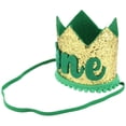 thumbnail image 1 of Sombrero con temática de animales de la selva, decoración para fiesta de cumpleaños de bebé, sombrero para el primer cumpleaños, sombrero para banquete, fiesta de baile, 1 of 5