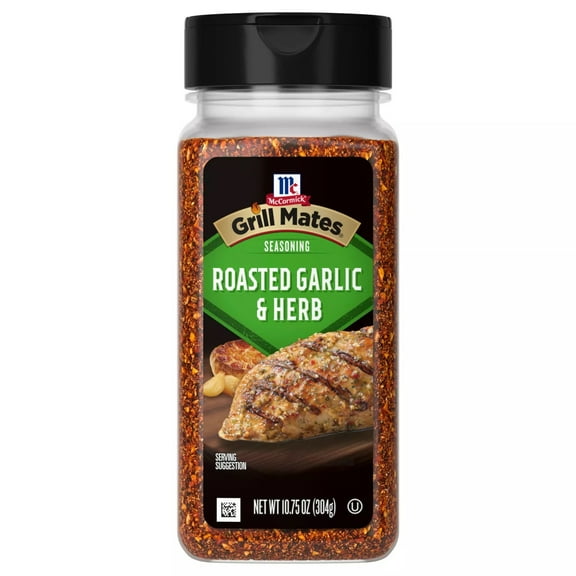 McCormick Grill Mates Roasted Garlic & Herb Seasoning, 10.75 Ounce