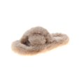 thumbnail image 1 of Zapatillas de otoño e invierno, zapatillas cruzadas peludas, zapatos de mujer, zapatillas para uso exterior, zapatos cálidos para interior de mujer, 1 of 6