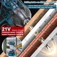 thumbnail image 4 of Llave eléctrica de 21 V para uso doméstico, motor sin escobillas, herramienta eléctrica de alto par, 4 of 8