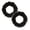 A407 B_2Pack, variant on 2Pack Pvc Illuminated Wreath Halloween Christmas Glamorous Black Trendy Led Vine Circle For Festive Decor