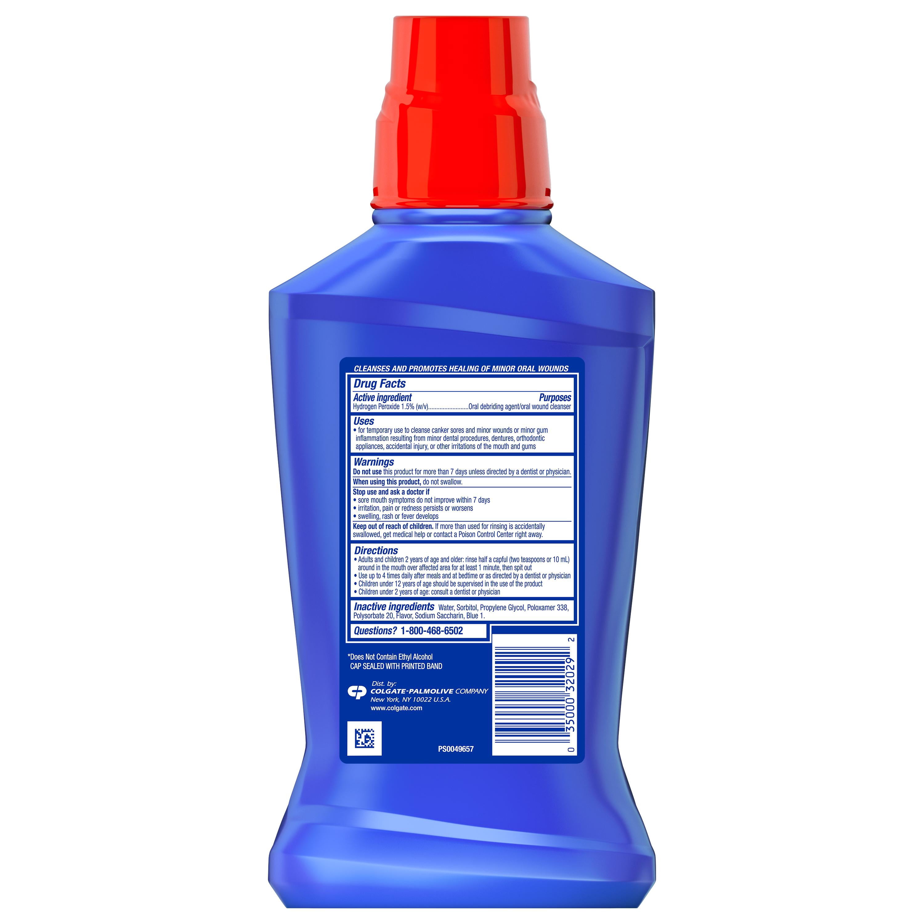 Colgate Mouth Rinse With Hydrogen Peroxide