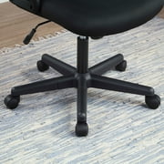 Mainstays Ergonomic Office Chair with Adjustable Headrest, Black, 275 lb Capacity