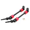 thumbnail image 3 of Ejes de Transmisión Conjunta perfecl para 1:10 Revo RC Piezas de Automóvil Todoterreno negro rojo, 3 of 4