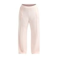 thumbnail image 2 of Scoop Women’s and Women’s Plus Ultimate Scubaknit Seamed Sweatpants, Sizes XS-4X, 2 of 4