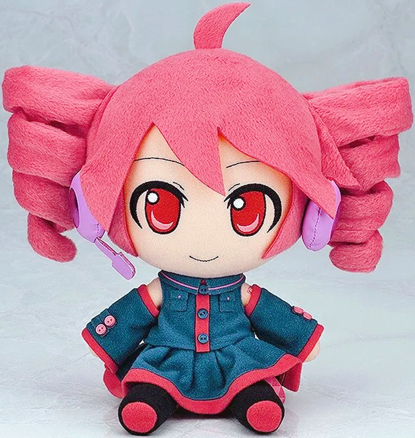 Kawayii Kasane Teto Plush Doll - Kasane Teto Anime Peripherals Plush Toy | Kasane Teto Soft Throw Plush Toy Pillow | Kasane Home Sofa Decoration Gift for Kasane Teto Fans