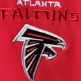 thumbnail image 3 of Men's Dunbrooke Red/Black Atlanta Falcons Big & Tall Alpha Full-Zip Hoodie Jacket, 3 of 4