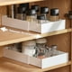 thumbnail image 4 of Organizador de Gabinetes Extraíble, Organizador de Canastas Deslizantes para Gabinetes de Cocina, Divisores de Cajones Retráctiles, Caja de Almacenamiento Rectangular, 4 of 5