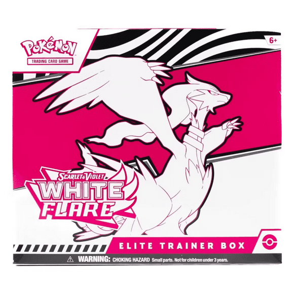 Pokemon TCG: Scarlet & Violet - White Flare Elite Trainer Box! (ETB)