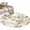 Yellow, variant on 5'x8' Area Rugs, Yellow Grey Botanical Indoor Outdoor Area Rug for Living Room Bedroom, Spring Floral Birds Vintage Washable Bathroom Rugs Kitchen Floor Carpet Mats Home Decor Aesthetic