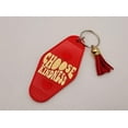 thumbnail image 3 of Personalized Keychain Retro Motel Keychain Gifts for Women Bridesmaid Keychain, 3 of 5