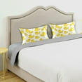 thumbnail image 3 of Yayeee Pillowcase Standard Size Set of 2 Satin Wrinkle Resistant Envelope Pillow Case, Yellow Rubber Ducks, 3 of 8