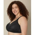 thumbnail image 2 of Playtex 18 Hour Ultimate Lift & Support Wireless Bra, 2-Pack Nude/Black 36D Women's, 2 of 6