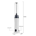 thumbnail image 5 of Portable Milk Frother, Coffee Frother with Single and Double Spring Whisk Head, Battery Operated Automatic Froth Maker, 5 of 5