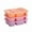 A, variant on HengDidi 3-Pack Divided Bento Box Set Microwave Safe Leak-Proof Food Containers Stackable Compartments Salad Meal Prep Travel Picnic Lunch Storage Kit