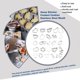 thumbnail image 4 of Galletas de Navidad Molde de bricolaje de acero inoxidable Galletas de vacaciones Molde de grabación en relieve Panadería Herramienta para hornear Sugarcraft Sello Suministros de cocina 25 piezas Kearding HA008944-02, 4 of 6