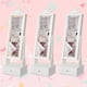thumbnail image 3 of ChaoLink Armario joyero para niños, gabinete con luz LED, organizador independiente con espejo, 3 cajones de almacenamiento, tocador para niños para joyas y disfraces, 3 of 8