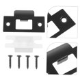 thumbnail image 3 of OULII 1 Set Strike Plate Cover Black for Door Latch Applications in Rooms, 3 of 7