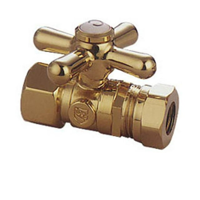 Straight Stop with .5 in. IPS x .5 in. or .44 in. Slip Joint