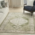 thumbnail image 6 of Nourison Astra Machine Washable 4' x 6' Ivory Green Vintage Indoor Rug, 6 of 10