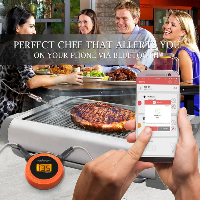 GrillMaster Pro: Wireless Smart Meat Thermometer – Wear-Mood-Store