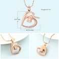 thumbnail image 2 of Unicorn Cremation Jewelry for Ashes for Women Keepsake Memorial Jewelry Urn Necklace Pendant for Ash Holder, 2 of 6