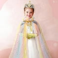 thumbnail image 5 of Princess Dress Up kids Costume Props Halloween Christmas gifts,11Pcs Fairy Princess for Toddler Girls Costume Sets Cape Wand Headband Tutu Skirt Jewelry New Year Gifts for Girls3 4 5 6 7 8 Year Old, 5 of 6
