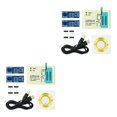 thumbnail image 4 of Scienceny Adaptador de programador USB 2,0 de alta velocidad, lector de Flash de detección automática de disco duro, módulo de lectura de programación, Tipo 2 2piezas Scienceny CBP497435, 4 of 5