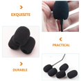thumbnail image 2 of HLONK 40 Pcs Protection en Mousse pour Casque Micro Pare-Brise Noir 3, 2 of 6