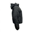 thumbnail image 3 of Therapy Women's Warm Ladies Oversized Puffer Down Long Sleeve Jacket With A Hood And Zip-Black-Small, 3 of 4
