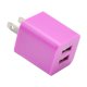 thumbnail image 3 of Cargador de teléfono móvil USB dual de color 1A, carga de teléfono móvil, carga de viaje, cabezal de carga USB universal, 3 of 4