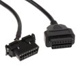 thumbnail image 2 of Conector Cable Herramienta de Diagnóstico de 16 pines de Coche para Mazda Kia Sunnimix Cable de Y OBDII, 2 of 6