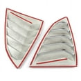 thumbnail image 3 of Rear Side Window Louver Cover Molding Trim Sticker Black For Honda CRV 2017-2020, 3 of 5