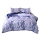 thumbnail image 3 of Juego de ropa de cama de marmoleado de 3 piezas, funda de edredón, juego de funda de almohada, dormitorio, habitación de invitados, funda nórdica, funda de almohada Inevent HA3042-07B, 3 of 7